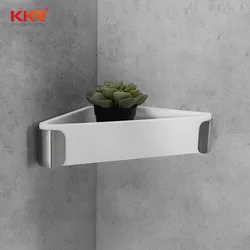 Solid Surface Badezimmer-Eckregal