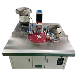 Dekorationsknopfdeckmaschine Stoffknopfherstellungsrivetiermaschine