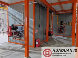 Linha de Produção de Revestimento em Pó Inteligente Máquina de Pulverização de Pó Totalmente Automática Linha de Revestimento em Pó Automática