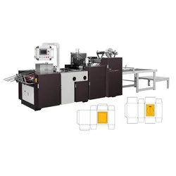 Hochgeschwindigkeitsfensterpatchboxenherstellungsmaschine Fensterpatchen