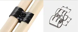 Conector Lean T2.5mm para Sistema de Estantes