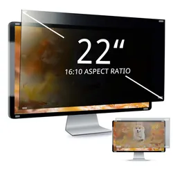 22 Zoll Anti-Spion Entfernbare Computer Datenschutzbildschirmfolie Laptop Datenschutzfilter