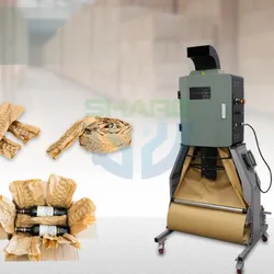 Máquina de Papel para Almofadas Automáticas de Papel Kraft com Sistema de Transporte para Embalagem em Favo de Mel e Preenchimento de Vazio