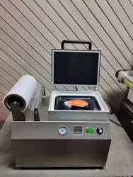 Palettierte modifizierte Atmosphärenverpackungsmaschine/Vakuum-Map-Tray-Versiegelungsmaschine