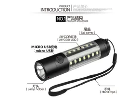 Mini-LED-Taschenlampe für Außenbeleuchtung Taschenlampe T6 LED-Taschenlampe