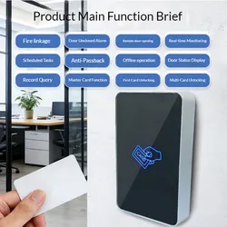 ระบบควบคุมการเข้าถึงบอร์ด RFID TCP/IP RJ45 เครื่องอ่านบัตรพร้อมซอฟต์แวร์การเข้าร่วม