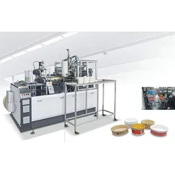 Vollautomatische Pappbechermaschine Pappschalenmaschine