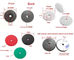 125kHz Tag de Verificação ABS Passiva RFID para Sistema de Patrulha de Guardas