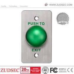 Premere il pulsante di uscita per il sistema di controllo accessi