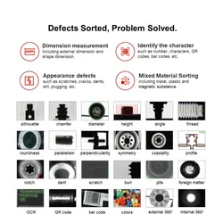Openex Präzisionsvisualwaschmaschinen Sortieranlage für Autoteile