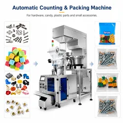 Máy đóng gói đai ốc vít dọc nhỏ Kitech, phần cứng, niêm phong, vòng O, gioăng