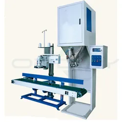 Máquina de Pesagem e Embalagem Automática de Sacos de Açúcar e Arroz com Alimentação por Gravidade Dcs