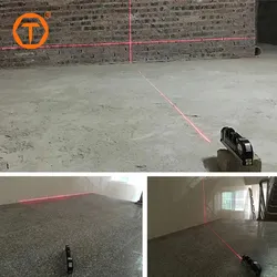 3 in 1 Nivellierblase und Lineal Basis Mehrzweck 2.5m Maßband Lineal Laser Nivellierlinie Werkzeug