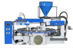 Automatische PVC-TPR-TPU-Schuhsohlen-Spritzgussmaschine mit SPS-Steuerung