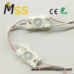 Cina 12V Lensa Tanda Cahaya 1.5W Modulo De LED Mini SMD LED Modul Injeksi 2835 Modul LED untuk Papan Nama dan Huruf Saluran