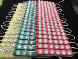 12V Modul LED Injeksi Tepi untuk Pencahayaan Sisi Sign 3W 3030 Modul LED untuk Kotak Cahaya Tampak Ganda
