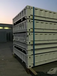 Rahmen Versandcontainer Flachregal Plattform