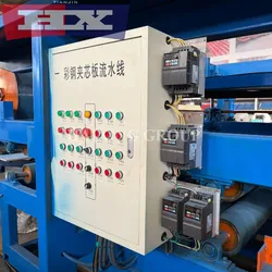 Linha de Produção de Máquina para Fabricação de Painéis Sandwich EPS