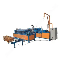 Schlüsselanhänger-Herstellungsmaschine Diamantgitterzaun-Herstellungsmaschine Automatische Kettenglied-Herstellungsmaschine Vollautomatische Kettengliedzaun-Maschine