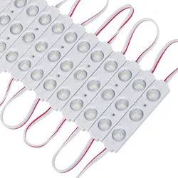 Módulo LED à prova d'água 3LEDs Chip por Módulos IP65 Módulo LED para Letras Canal DC 12V Módulo LED Personalizado