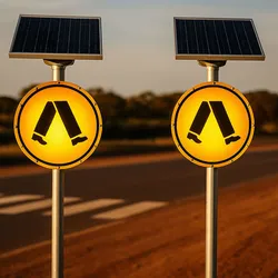 Sistema di sicurezza radar ad alimentazione solare per la protezione delle strade rurali