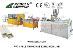 PVC-Kabelkanal-Maschinenlinie PVC-Kabelkanal-Ausrüstung Produktionslinie