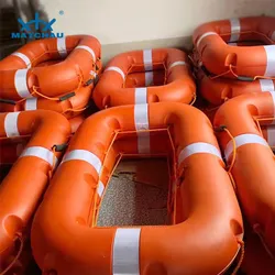 Solas 10 Người Inflatable Thuyền Cứu Hộ cho Tàu Khẩn Cấp Offshore