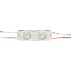 IP65 Linsen-Diffusion-Kunststoffspritzguss DC12V SMD2835 LED 2 Modul für hinterleuchtete Buchstabenzeichen