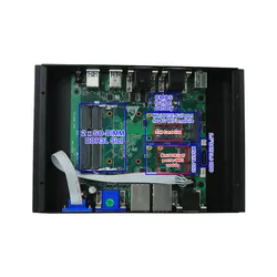 Mini PC sin ventilador de alto rendimiento con procesador Intel Core I7