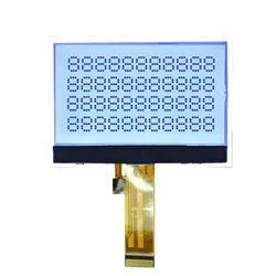 Módulo LCD FSTN com retroiluminação branca