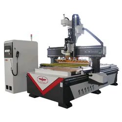 1500*3000mm جهاز تغيير الأدوات التلقائي لآلة CNC 4 آلة الخشب CNC