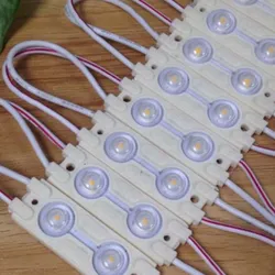 IP65 Linsen-Diffusion-Kunststoffspritzguss DC12V SMD2835 LED 2 Modul für hinterleuchtete Buchstabenzeichen
