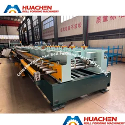 Vollautomatische größenverstellbare Kabeltrassen-Rollformmaschine mit Stanzfunktion