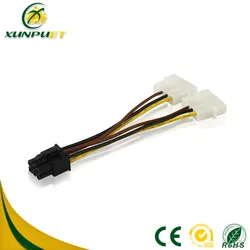 Pino 4 Fio de periféricos de cabo de dados de servidor de porta dupla Adaptador PCI para computador