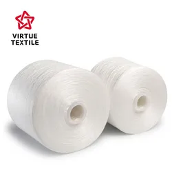 Fio de Máquina de Costura de Alta Qualidade 45/2 Fio de Poliéster para Jeans 100 Fio de Costura de Poliéster Fiado