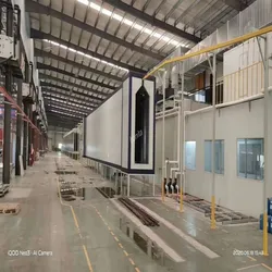 Linha de Pintura em Pó Eficiente com Tecnologia de Automação Avançada