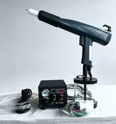Wx-258 Tragbare Mini-Digital-Pulverbeschichtungsmaschine für Autoreifenfelgen Labor