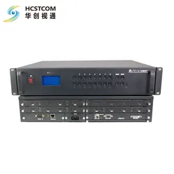 Video wall Controller Rotação de vídeo 180 graus de HDMI a DVI para VGA Emendando a porta de áudio com controle remoto, painel de controle