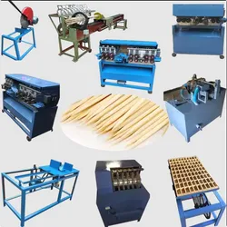 Houten tandenstoker maakmachine slijpmachine