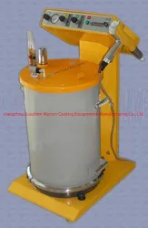 Fluidisierender / Fluidisierte Pulverschüttbehälter für Pulverbeschichtungssystem