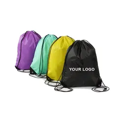 Großhandel Beliebtes Design 35X45cm Polyester Individueller Zugbeutel