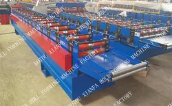 Máquina de Formação de Rolos de Capô de Aço para Telhas de Beiral na República Dominicana, Máquina Automática Hidráulica de Formação de Rolos de Metal para Capô de Beiral