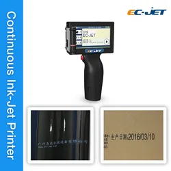 Handheld Barcode-Druckmaschine Hochauflösender Inkjet-Drucker (ECH200)