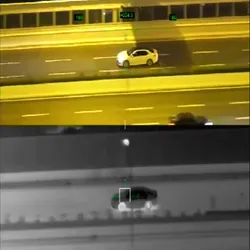 Gimbal a tre assi avanzato con sistema di illuminazione triplo
