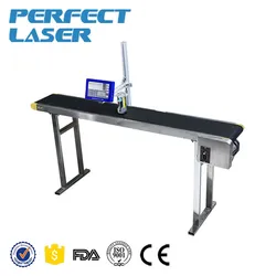 Hoge Resolutie Online Inkjet Printer Datum Batchnummer Codering Automatische Inkjet Printer