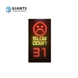 Màn hình LED radar tốc độ cho giải pháp ghi lại vi phạm tốc độ trên đường cao tốc