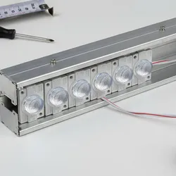 Modul 2W Modul LED Daya Tinggi Lampu Sisi Pencahayaan Lensa Modul Cahaya untuk Iklan Papan Nama