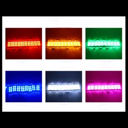 Módulo de LED de Emissão Lateral Brilhante Alta 6W SMD3030 6LED 12V Módulo de LED de Injeção à Prova d'Água