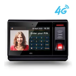 Utouch 7 Pollice Touch Screen 4G RFID Impronta Digitale Android Linux Terminale di Controllo Accessi RFID
