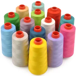 402 Nähgarn Polyester Garn Pagoda Nähmaschine Flach Handnähgarn